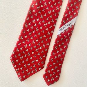 Red Rabbit Ferragamo Tie